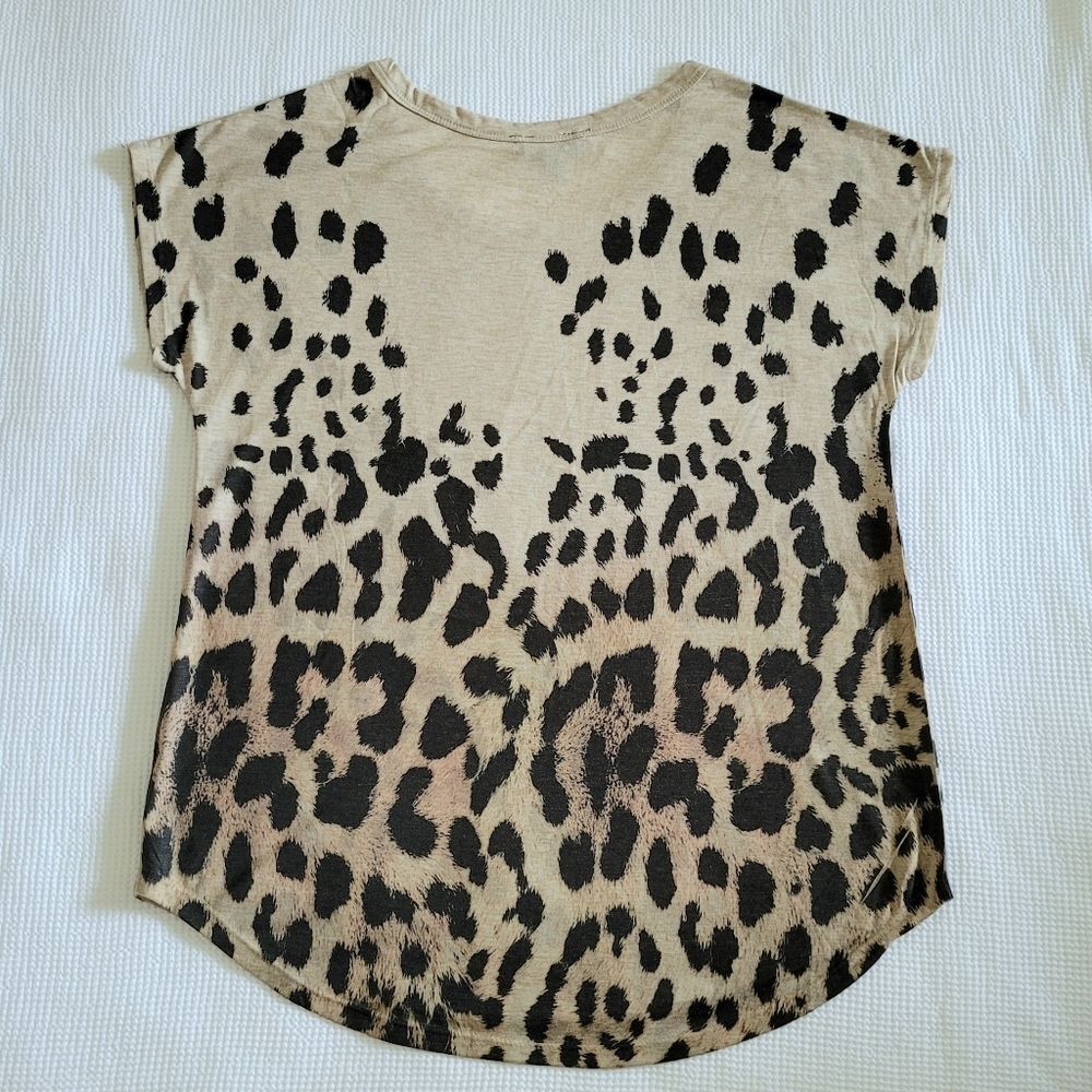 Misia Cheetah Print Top - Nwt View 2